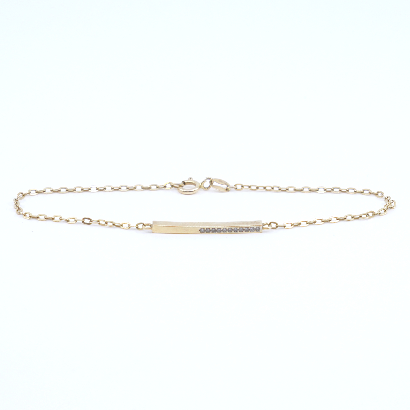 Armband Ankar med stenar 18K 2,1g