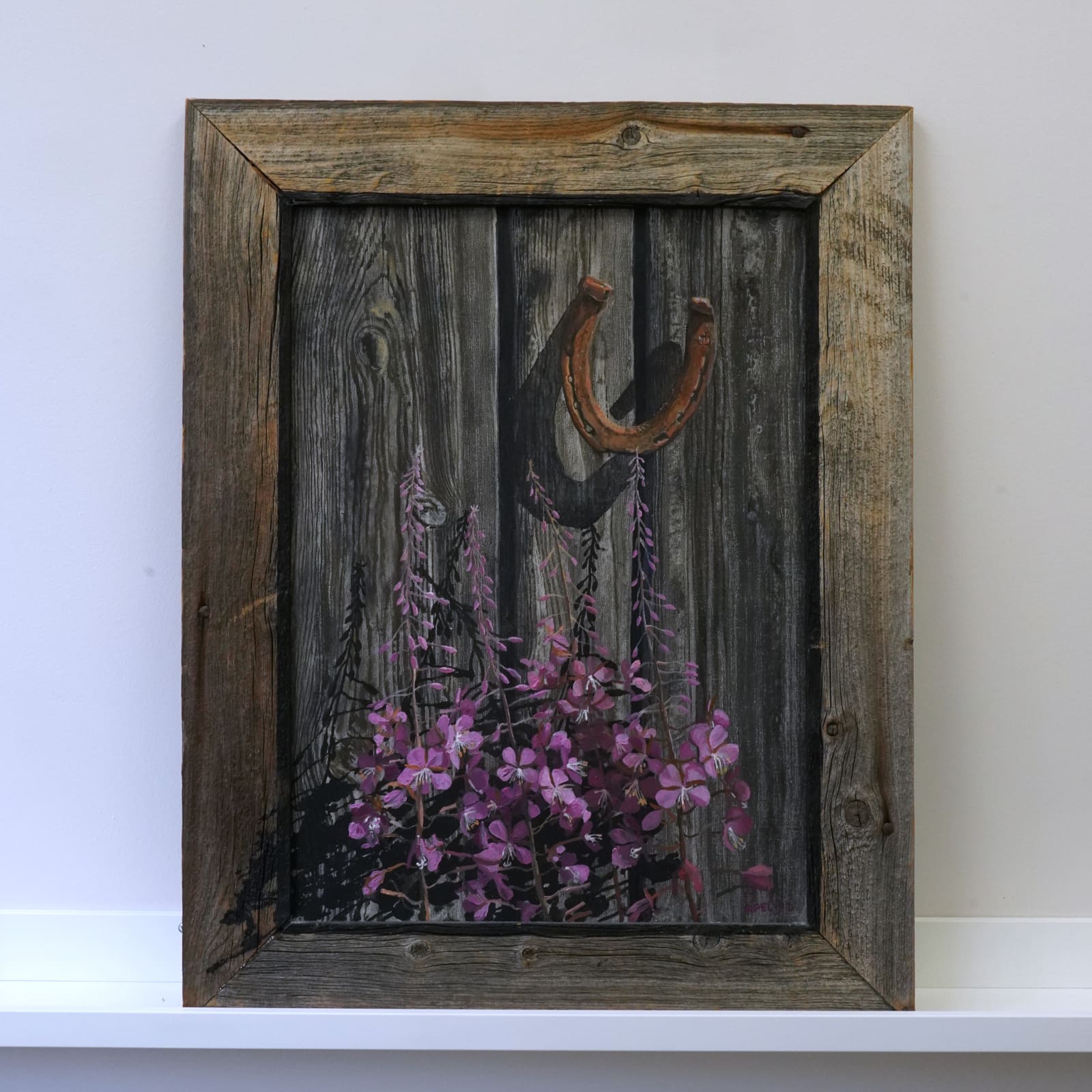 Bertil Appelgren, Olja på duk, blomstermotiv, signerad APEL 97