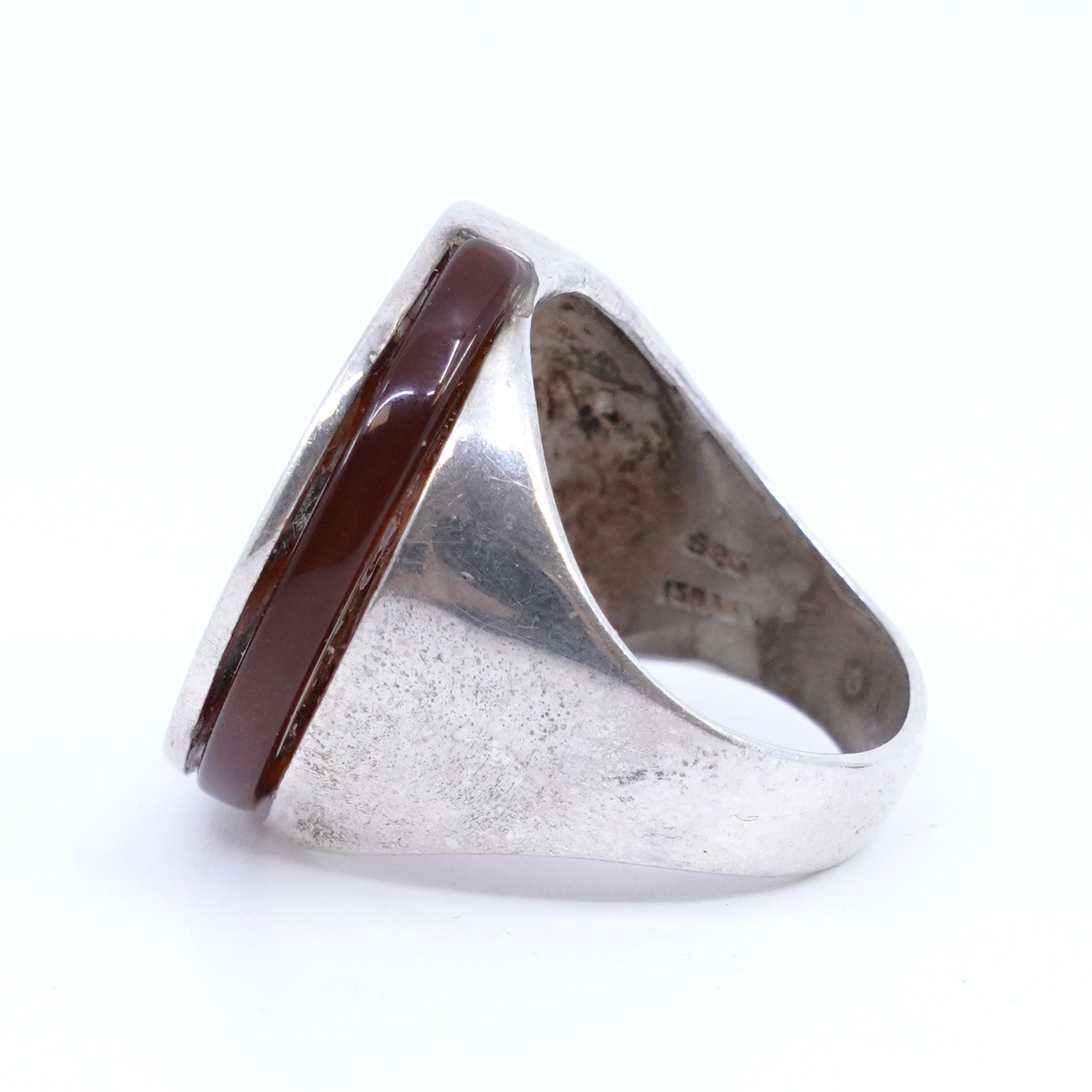 Ring S925 brv 14,1g Ø18,50 med plast
