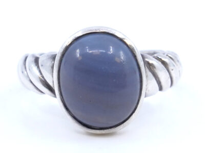 Ring S925 4,6g Ø18 med sten