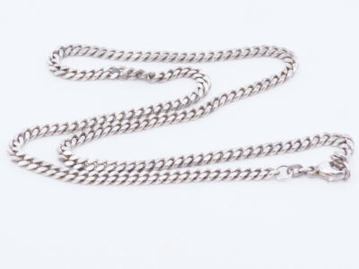 Halskedja Pansar Silver