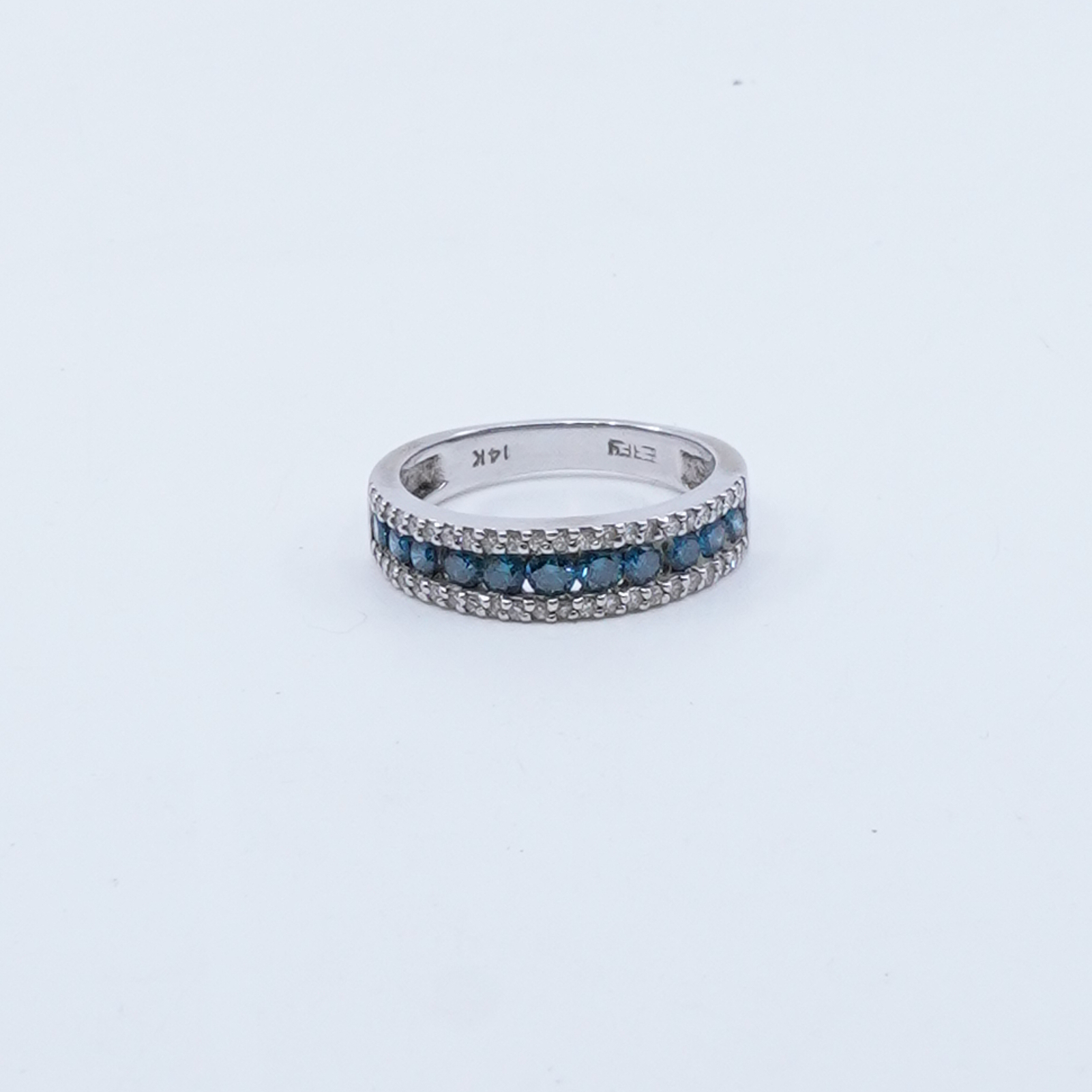 Ring vitguld 14K