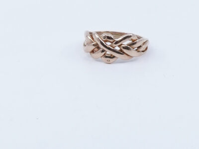 Ring vitguld 18K