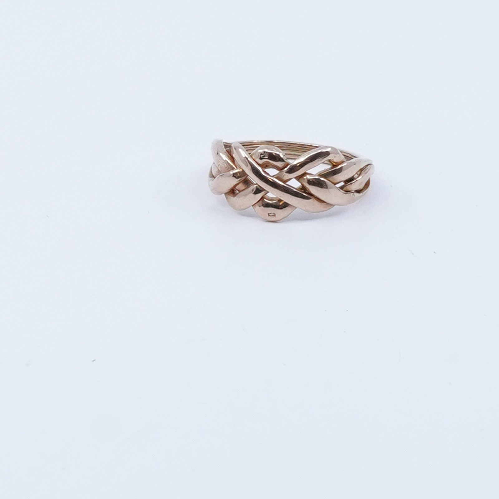 Ring vitguld 18K