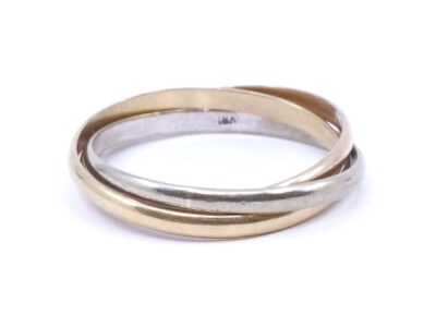Ring Guld Trefärgad