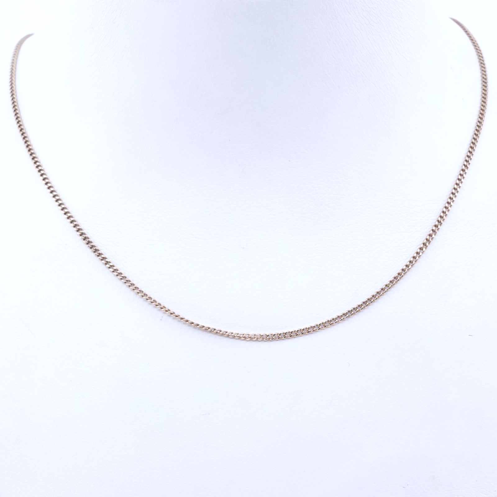 Halskedja Pansar Guld 18K