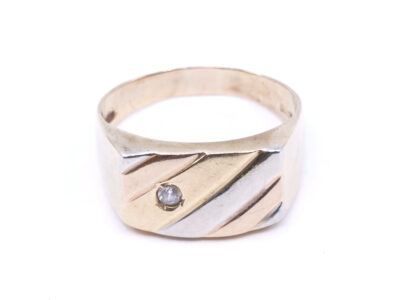 Ring Guld Trefärgad