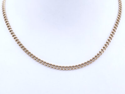 Halskedja Pansar Guld 18K