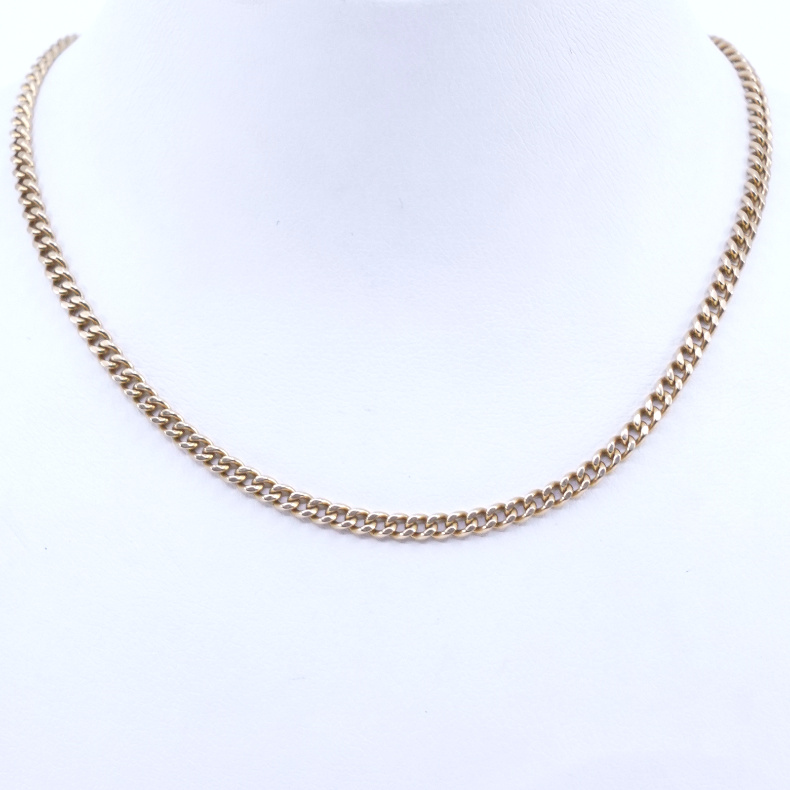 Halskedja Pansar Guld 18K