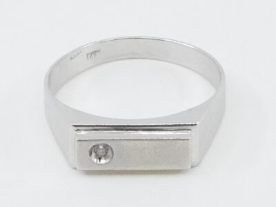 Ring Vitguld 14K