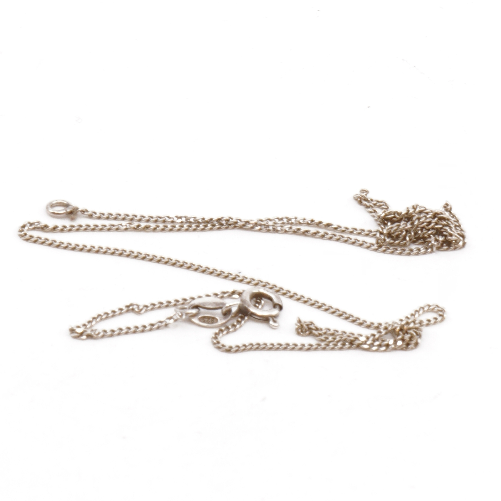 Halskedja Pansar Silver
