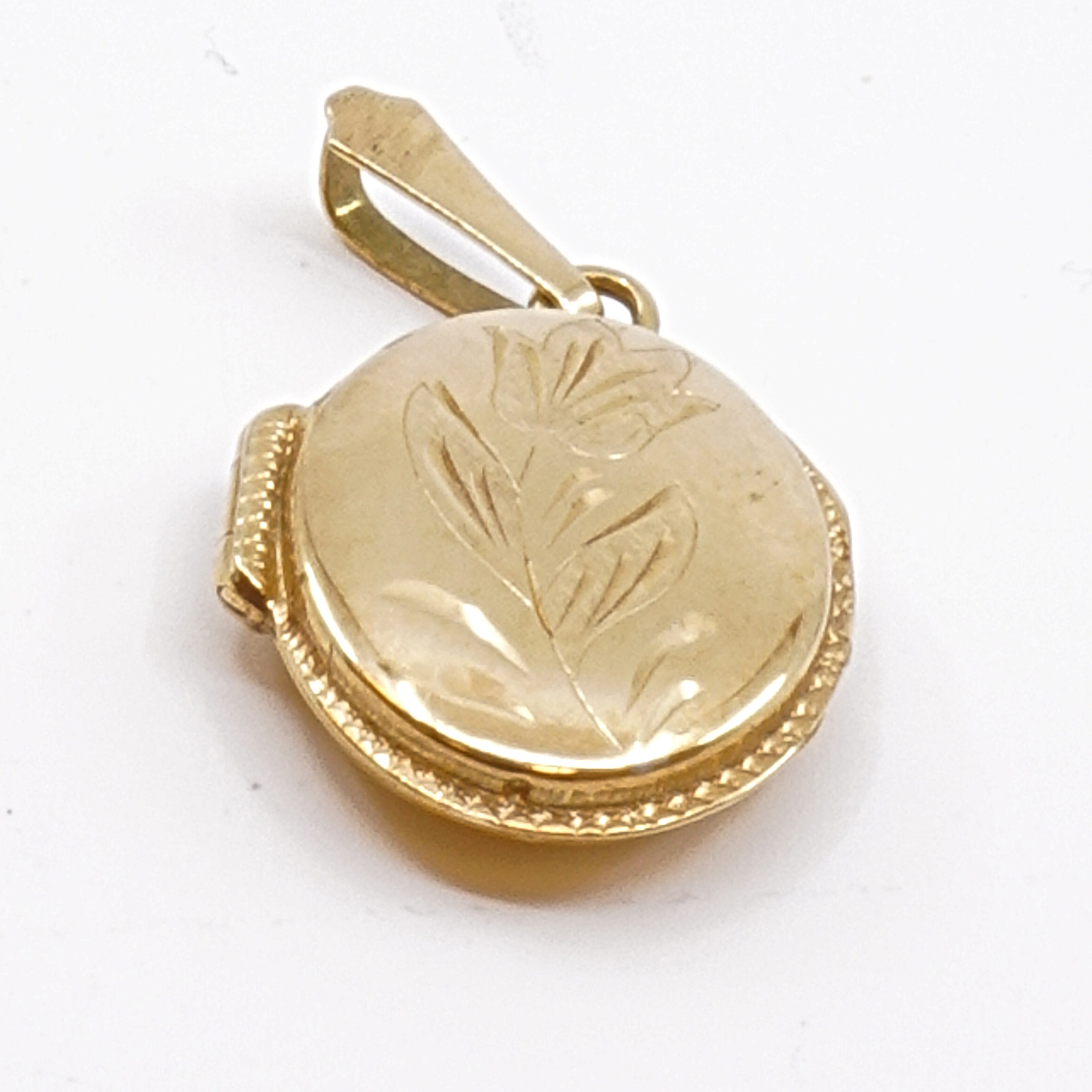 Medaljong öppningsbar 18K Höjd 34mm