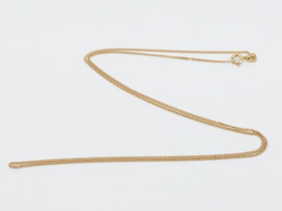 Halskedja Pansar Guld