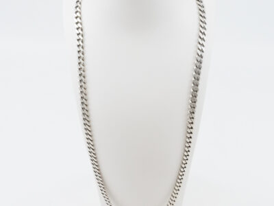 Halskedja Pansar Silver