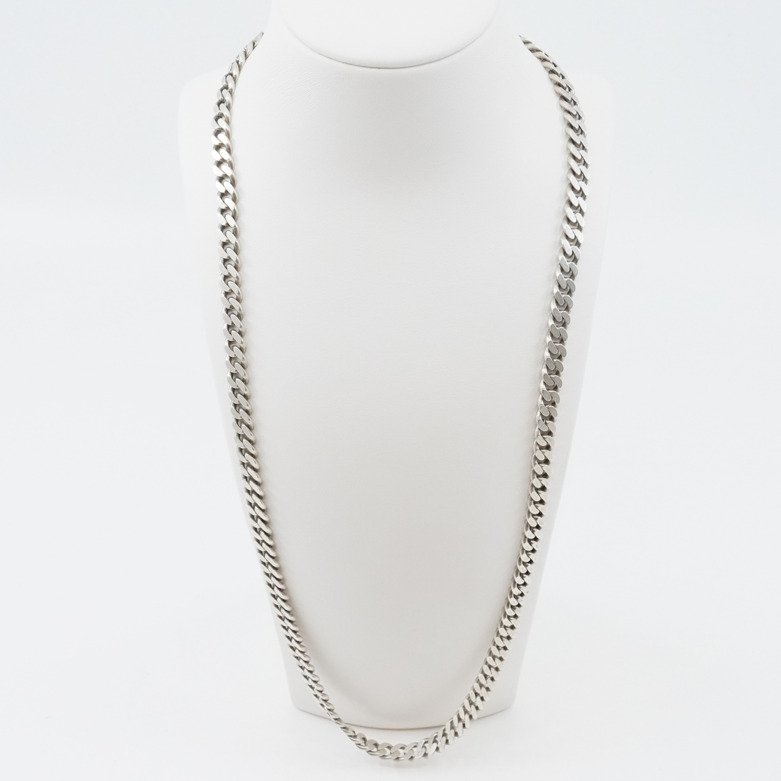 Halskedja Pansar Silver