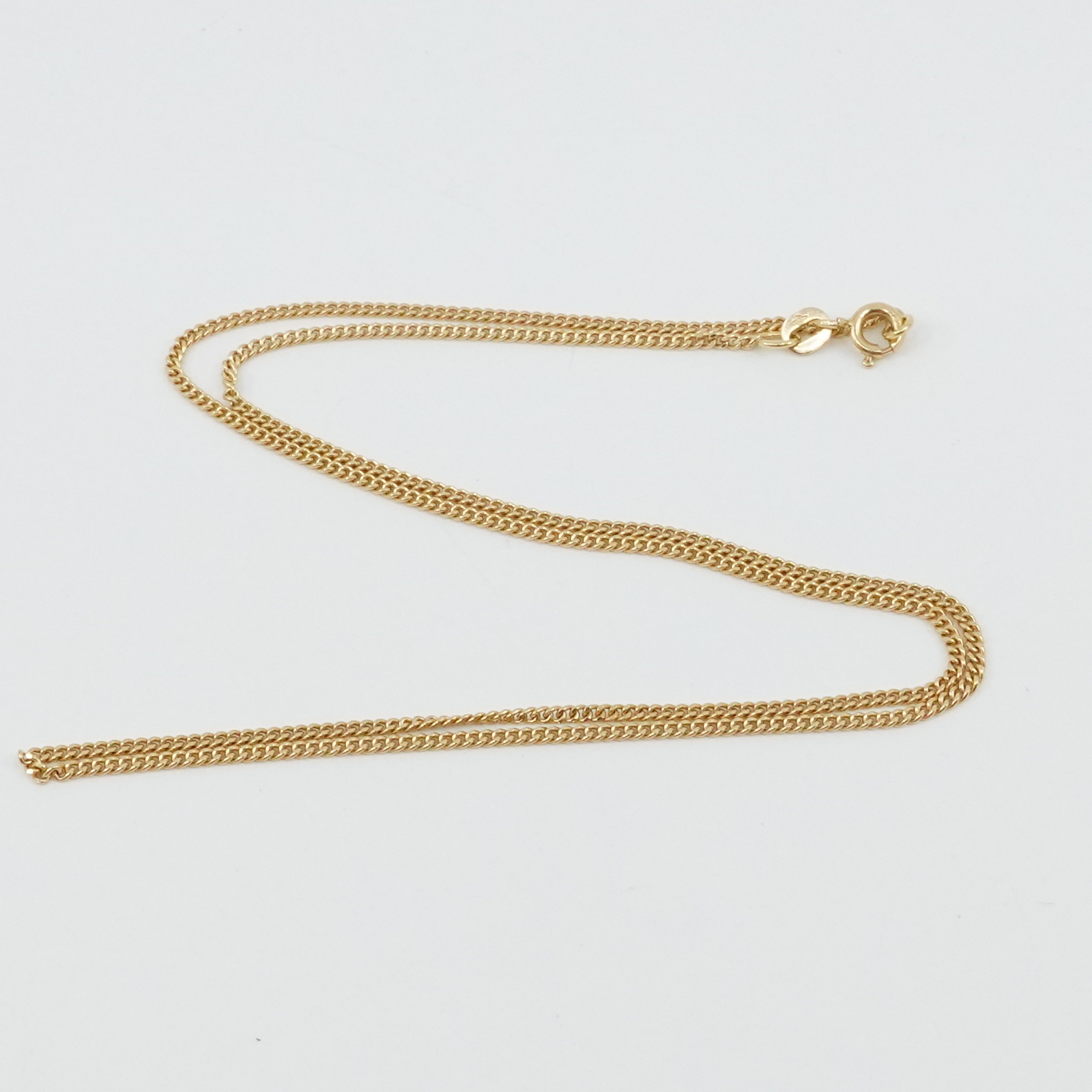 Halskedja Pansar Guld