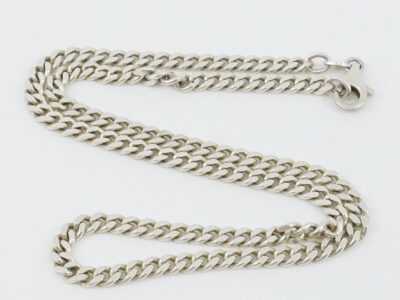 Halskedja Pansar Silver