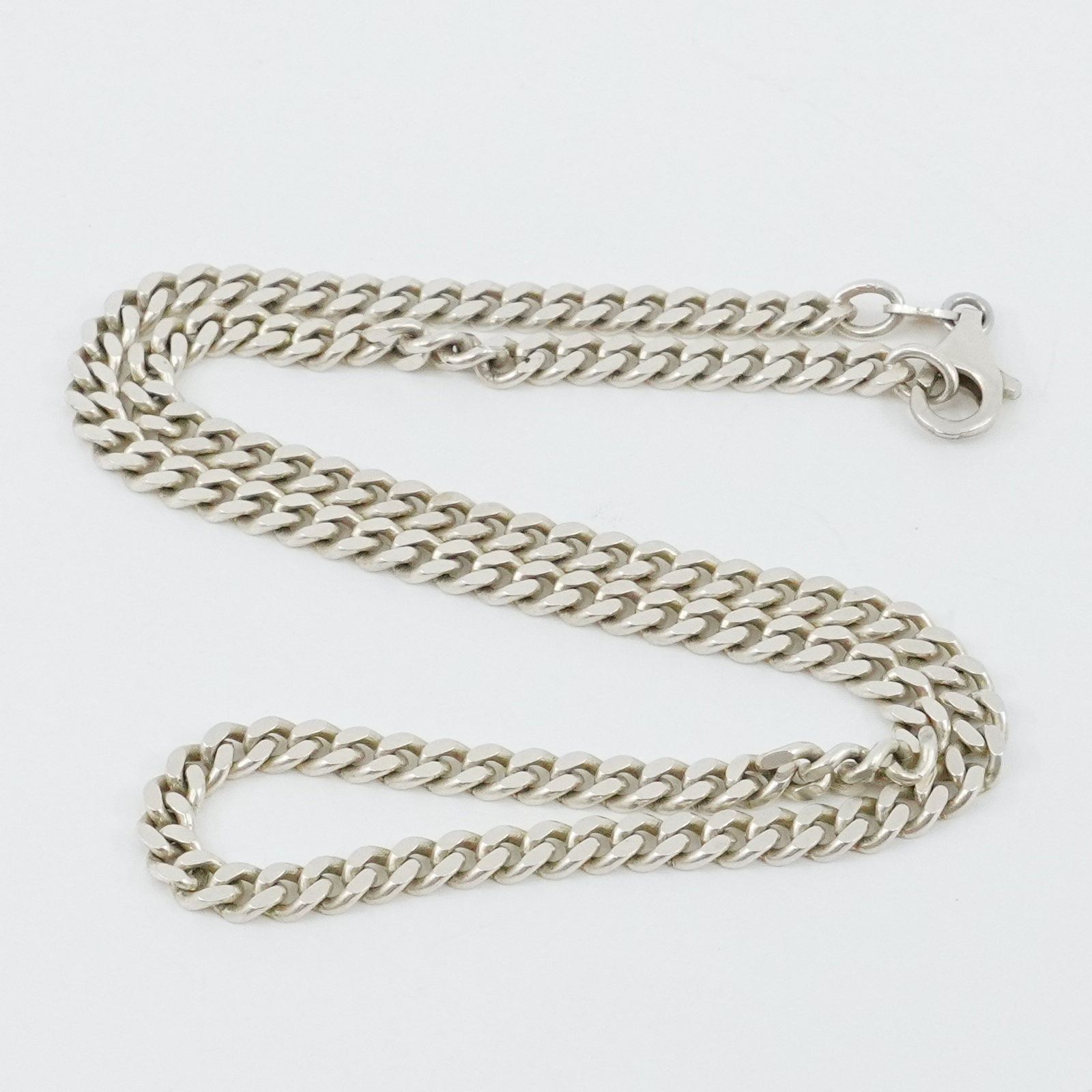 Halskedja Pansar Silver