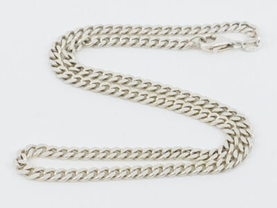 Halskedja Pansar Silver