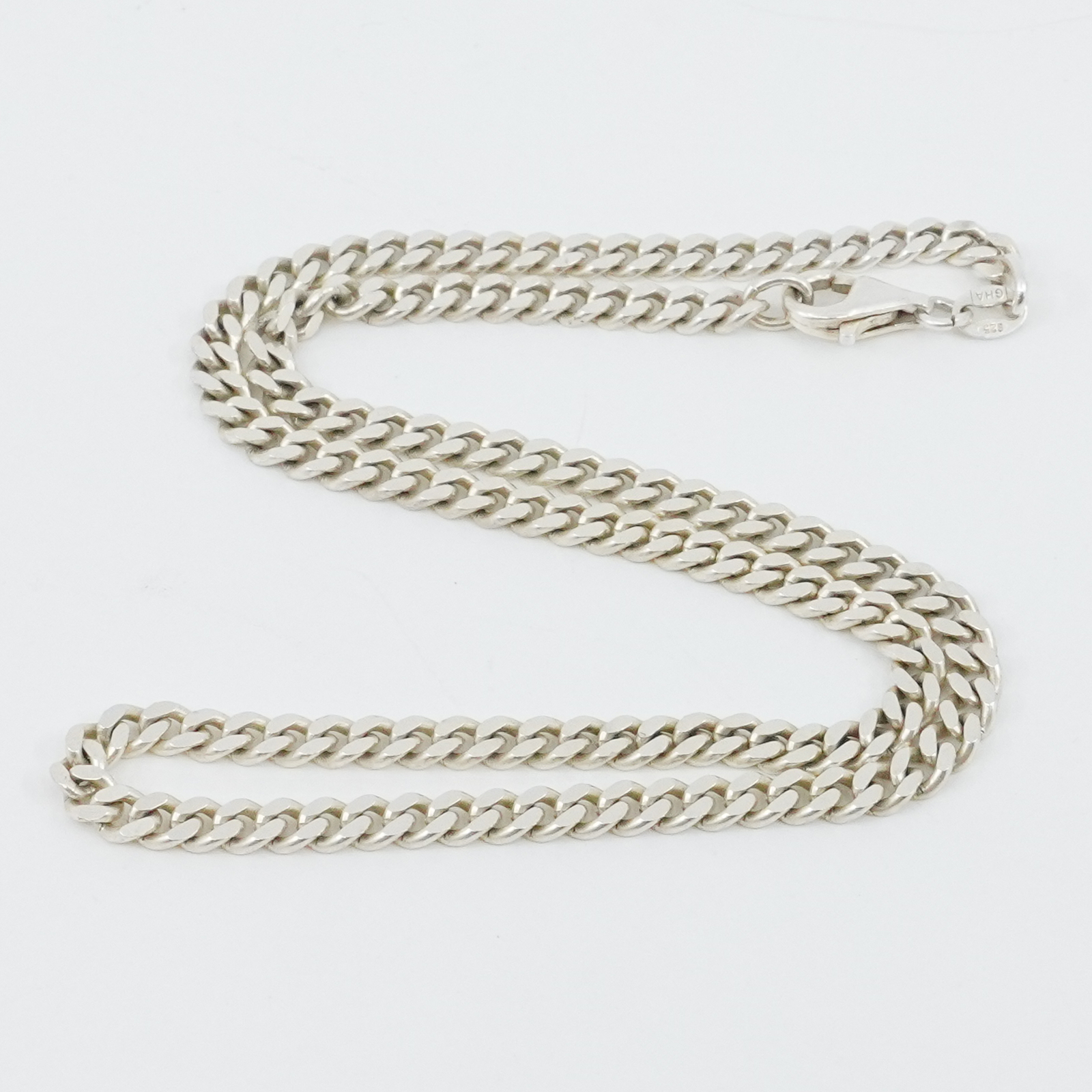 Halskedja Pansar Silver