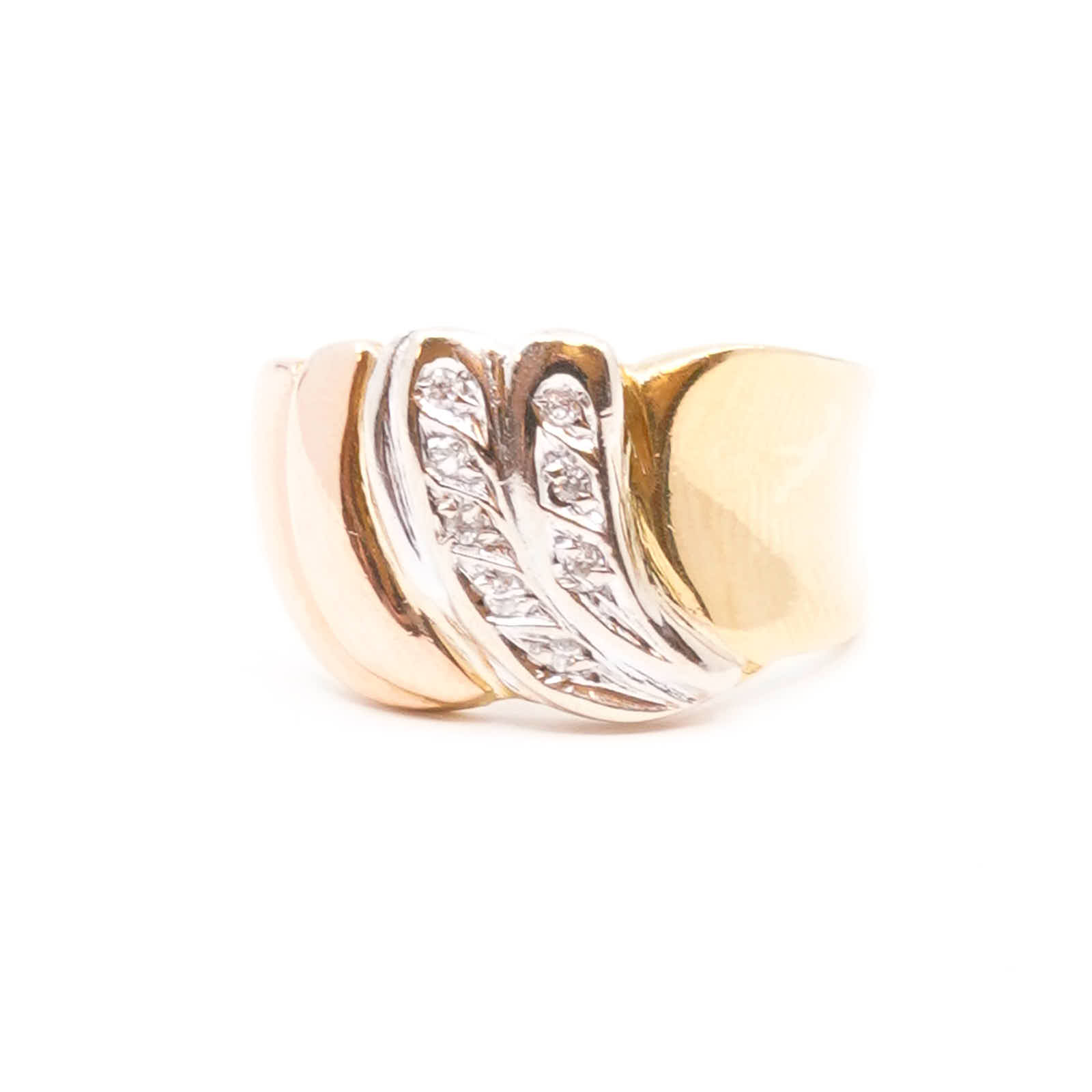 Ring Guld tvåfärgat