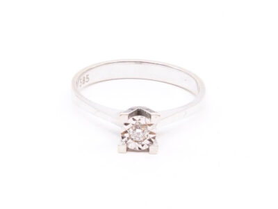 Ring Vitguld 14K
