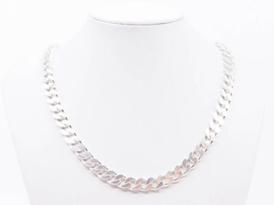 Halskedja Pansar Silver