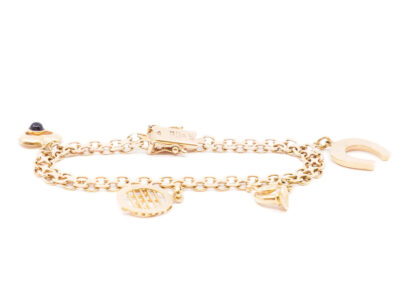 Armband X-länk Guld