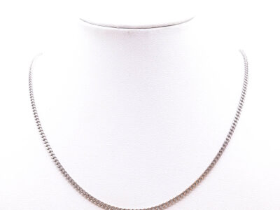 Halskedja Pansar Silver