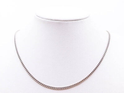 Halskedja Pansar Silver