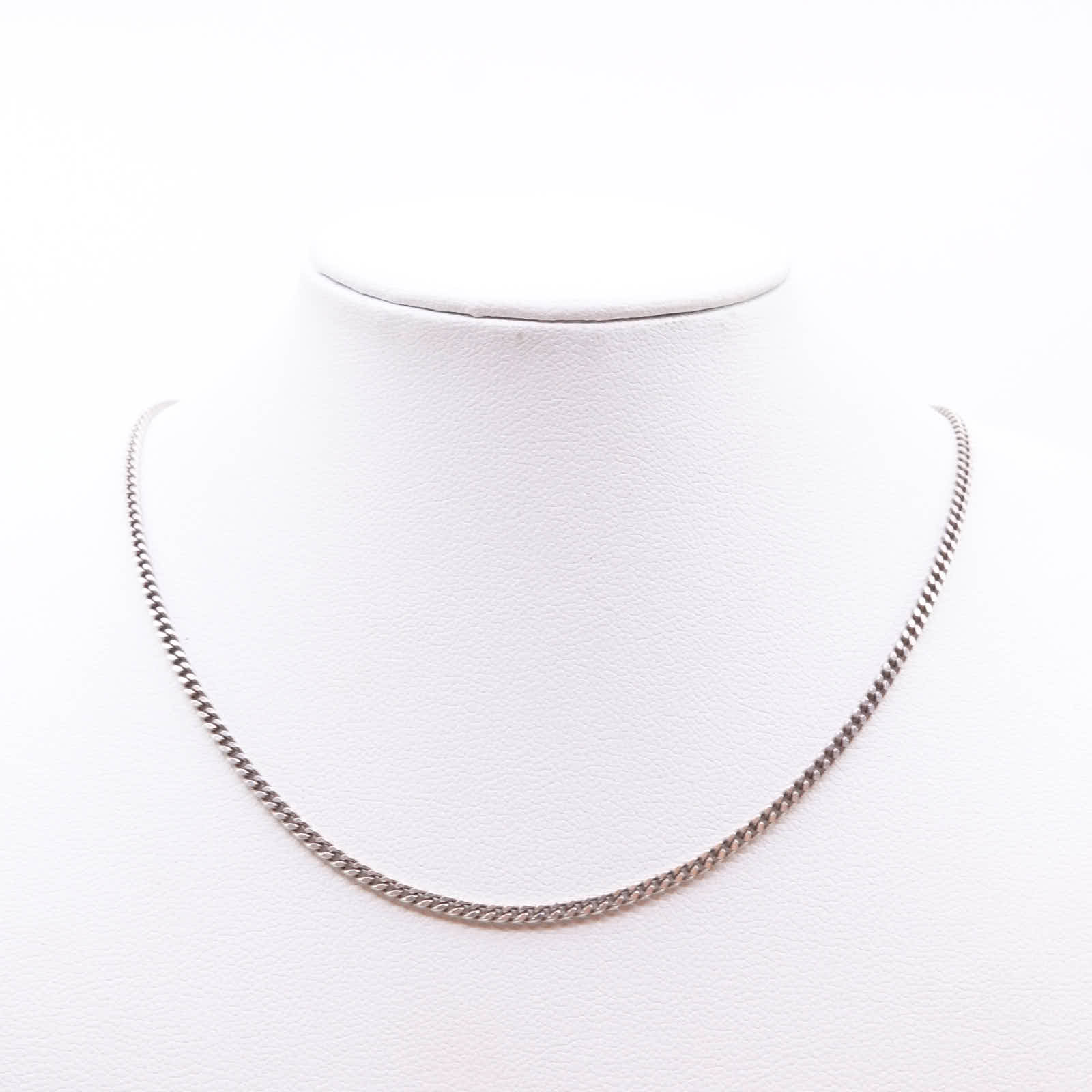Halskedja Pansar Silver