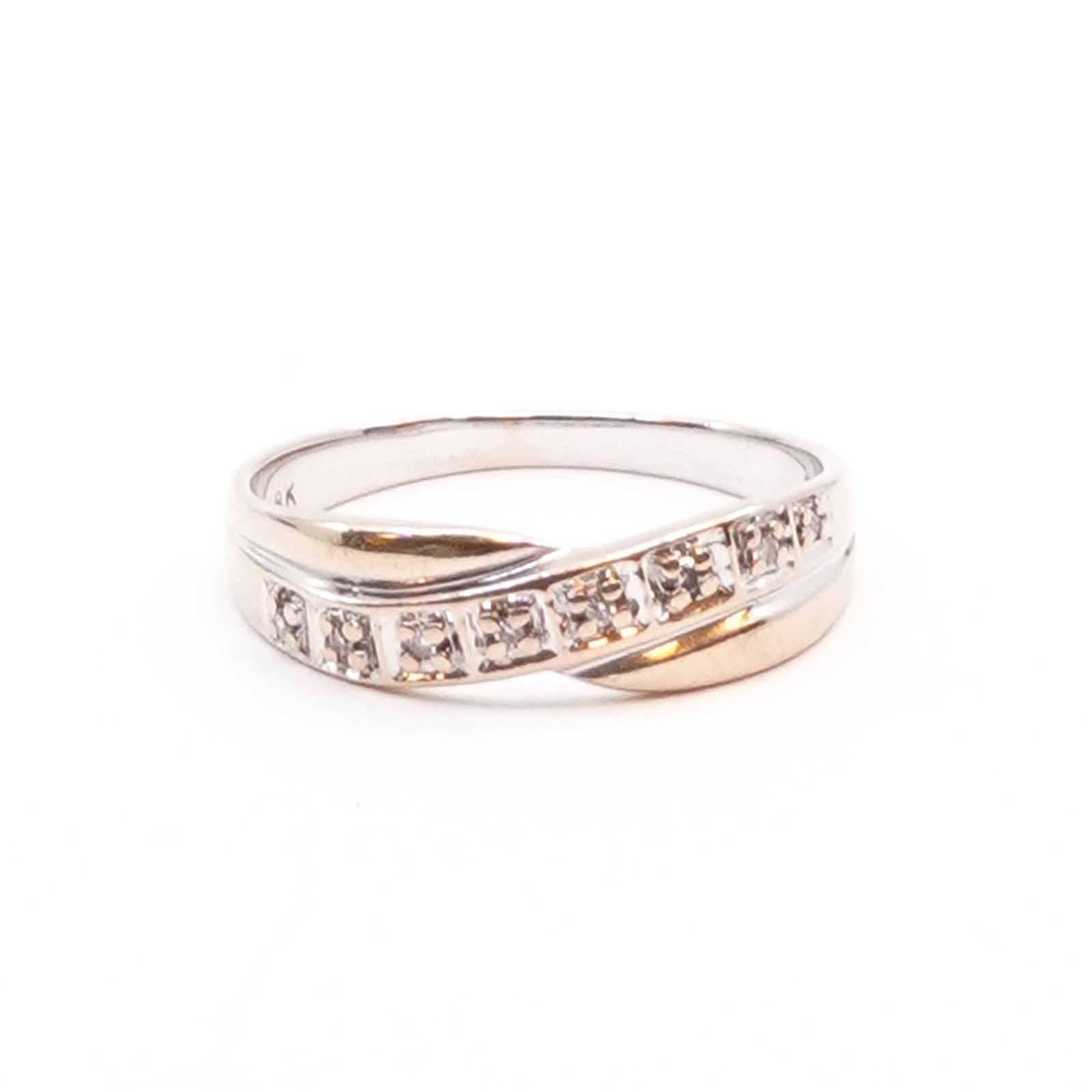 Ring Vitguld 18K