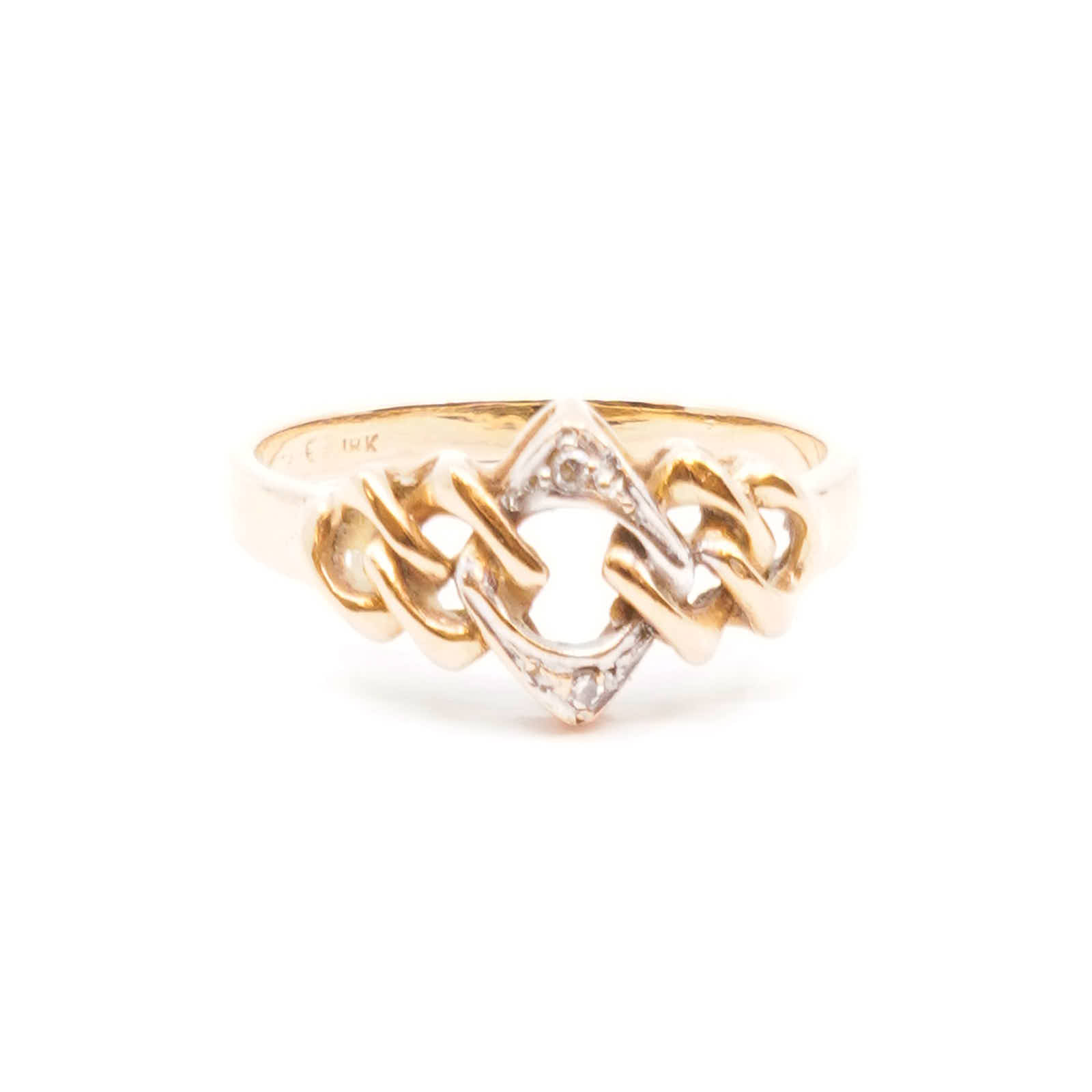 Ring tvåfärgat Guld