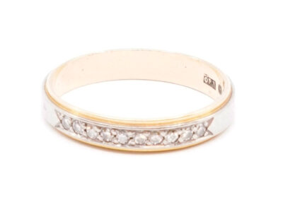 Ring tvåfärgat Guld