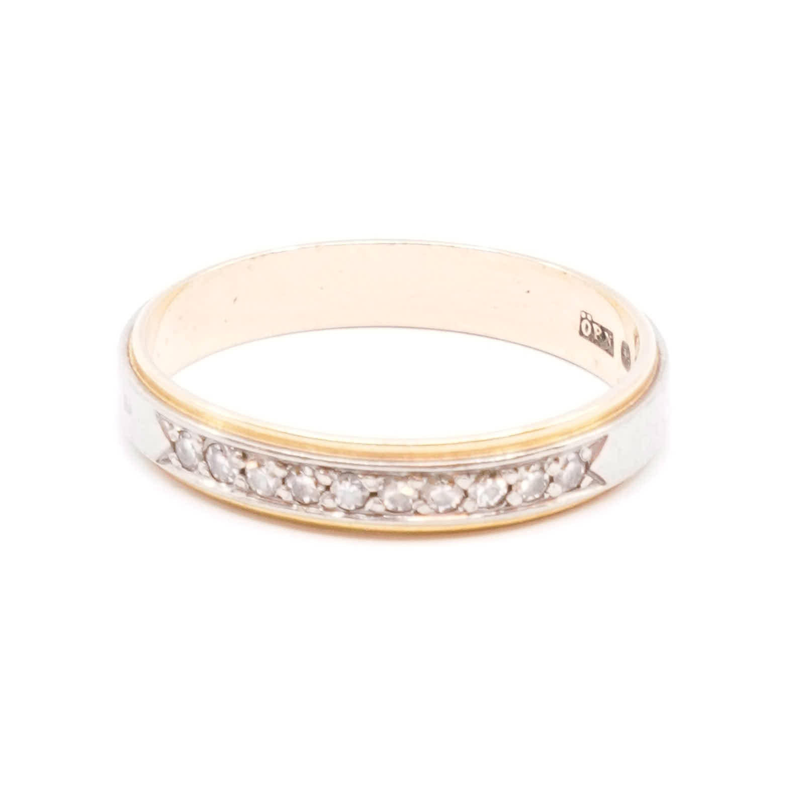 Ring tvåfärgat Guld